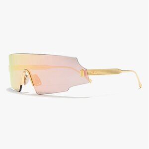 Authentic *NEW* Fendi Rose Gold FF 0440/S 0000J Sunglasses | 60MM SHIELD